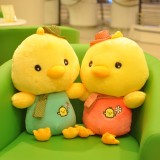 35*30CM/14*12" Cute & Novel Soft Lover Chicken Plush Toys A Pair/2PCs
