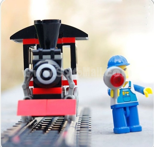 WANGE High Quality Blocks Small Bricks Train Series 90 Pcs LEGO Compatible 26093N