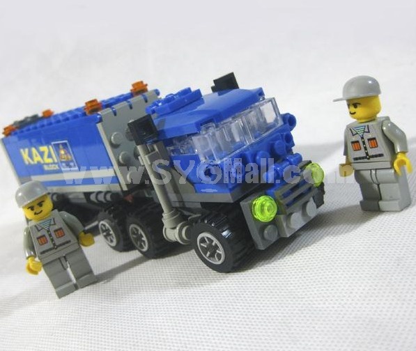 WANGE High Quality Blocks Plastic Engineering Series 163 Pcs LEGO Compatible 6409