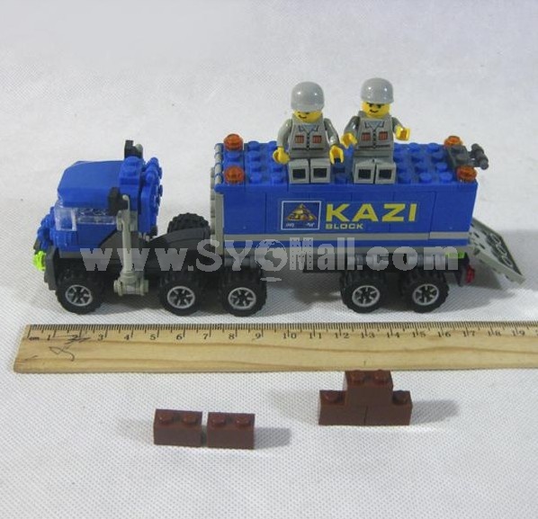 WANGE High Quality Blocks Plastic Engineering Series 163 Pcs LEGO Compatible 6409