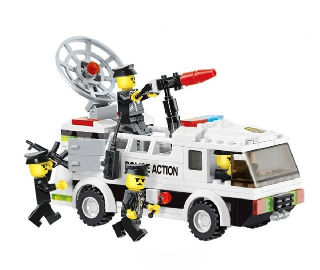 WANGE High Quality Blocks Police Series Police Car 170 Pcs LEGO Compatible 040218