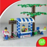 WANGE High Quality Building Blocks Business Street Series 191 Pcs LEGO Compatible