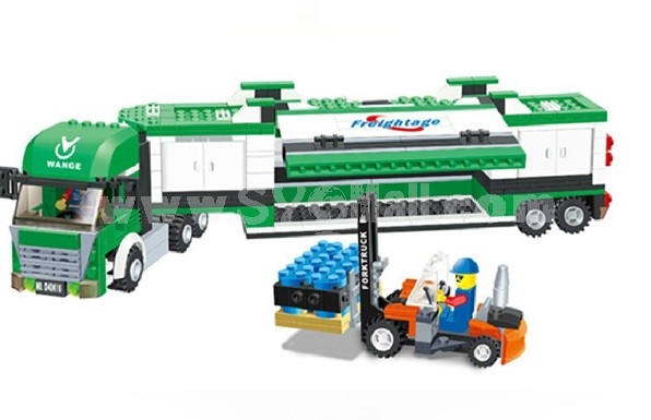 WANGE High Quality Plastic Blocks Truvk Series 463 Pcs LEGO Compatible 040616