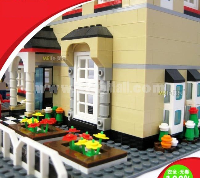 WANGE High Quality Plastic Blocks Villa Series 755 Pcs LEGO Compatible 34052