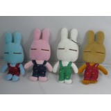 Cute & Novel Little Pajama Rabbit 4PCs 15cm/5in