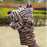 Cute & Novel Cartoon Madagascar Animal Hand Puppet Plush Toy - Tiger