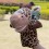 Cute Cartoon Animal Madagascar Serious Hand Puppet Plush Toy - Giraffe