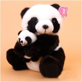 Cute & Novel Mother & Baby Panda Plush Toy 28cm/11"