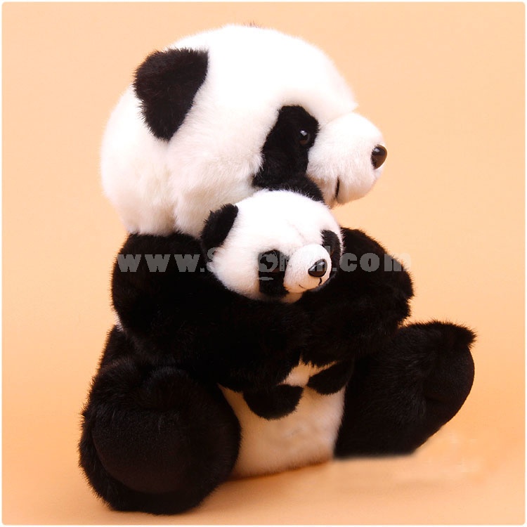 Cute Mother and Child Panda Plush Toy 28cm/11inch