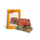Cute & Novel DIY 3D Jigsaw Puzzle Model World Series - German Country House
