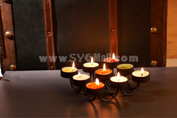 European Country Style Nine Stands Candle Holder Candlestick