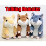 5.5" Russian Talking Hamster 4 Colors Stuffed Animal Voice Recording/Repeating Toy