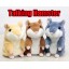 5.5" Russian Talking Hamster 4 Colors stuffed animal toys speaking kid Toy repeat what u said in any language