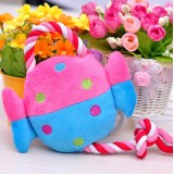Squeaking Dog Chewing Toy Plush Toy Dog Toy Pet Toy for Small Dogs -- Cartoon Fish