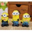 Despicable Me 2 The Minions 3D Eyes Garage Kits Resin Toys Model Toys 3pcs/Lot 2.5inch Tall