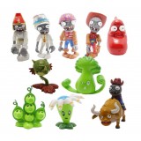 PLANTS VS ZOMBIES 2 Wonderful Time Tour of Egypt Mini Figures 10 Pieces with Bloomerang Bonk Choy and Peapod Set H