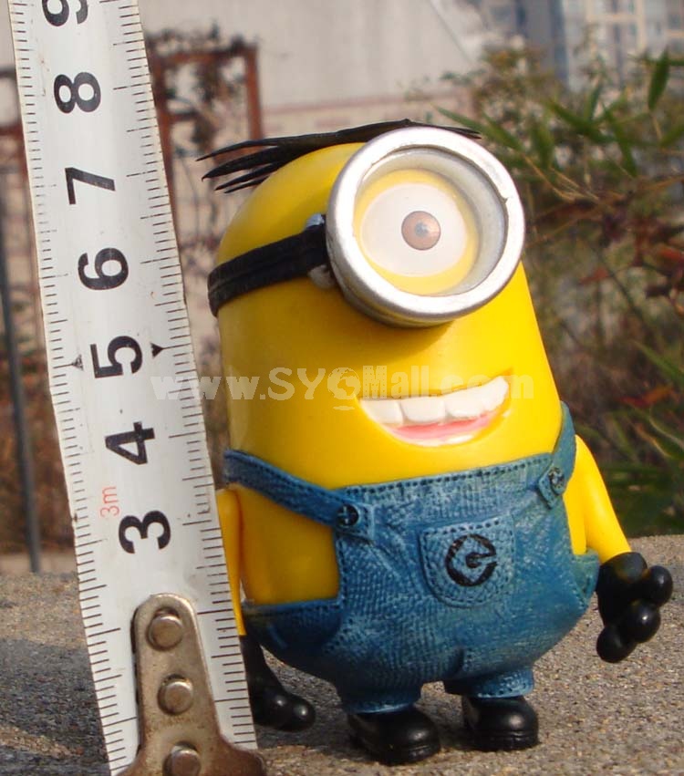 Minions Despicable 2 Me Model Toys Garage Kits PVC Toys 8-11cm/3.0-4.3inch