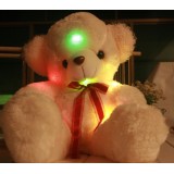 Red Bowknot Music Bear with Music and Light Effect 60cm/23.6"