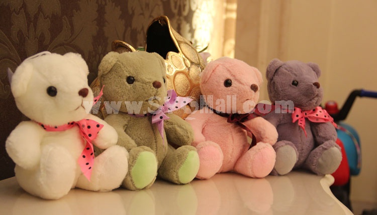 Lovely Ribbon teddy Bear Plush Toy 18cm/7" 2PCs