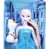Frozen Princess Action Figures Figure Doll 33cm/13.0" -- Elsa with Olaf