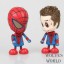 Cute Spider-man Figure Toy Parker & Spider-man 3.5inch 2pcs/Lot 3301