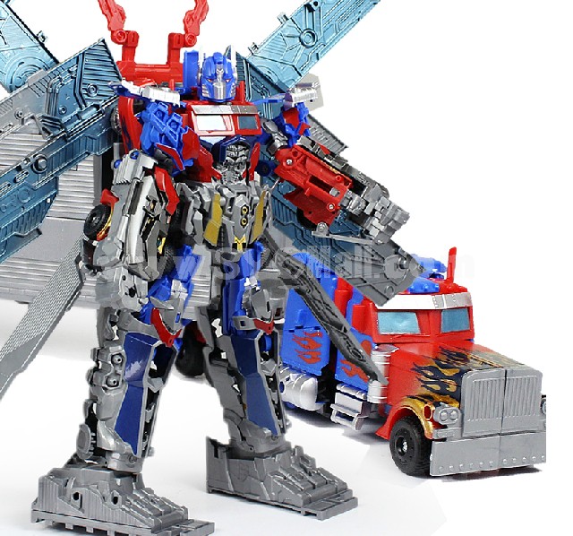 Transformation Robot Human Alliance Optimus Prime with Sound and Light Figures Toys 55cm/21inch