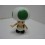 Super Mario Mushroom Figure Toys 9cm/3.5inch -- Green