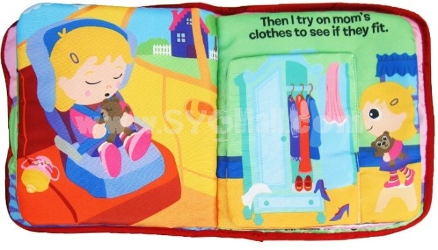 Lmaze Cloth Book Soft Book -- Emily's Day