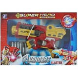 Marvel Super Hero Space Blaster Soft Bullet Gun Iron Man