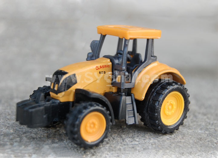 Mini Yellow Alloy Car Models 8pcs/Kit