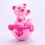 Electronic Music Tumbler Animal Pattern Baby Toy -- Pink Piggy