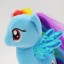 My Little Pony Flying Pony Plush Toy 30cm/11.8inch Blue Raibow Dash