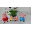 Peppa Pig Family Figure Toys Action Figures 4pcs/Lot 2.2-3.5inch