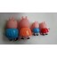 Peppa Pig Family Figure Toys Action Figures 4pcs/Lot 2.2-3.5inch