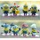 DESPICABLE ME 2 The Minions Family Action Figure/Garage Kits PVC with Stand 8pcs/Kit 6m/2.4"