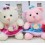 Lovely Wedding Bear Plush Toys Set 3Pcs 18*12cm